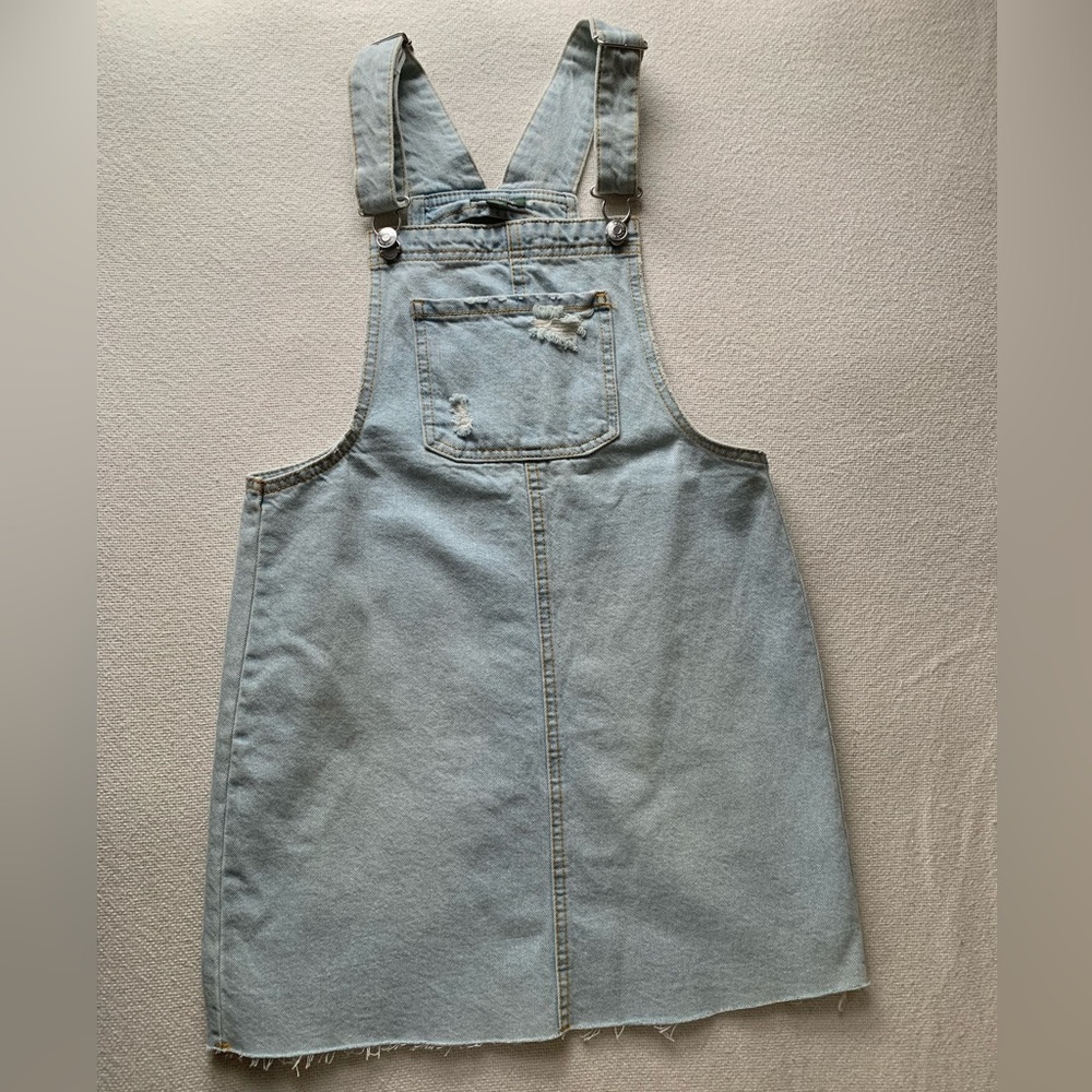 Wild Fable denim overall dress XS
